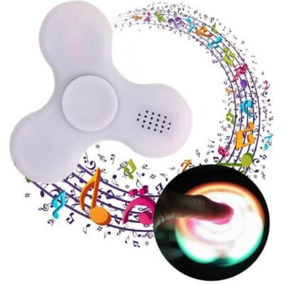 LED Light Bluetooth Wireless Speakers Fidget Hand Spinner