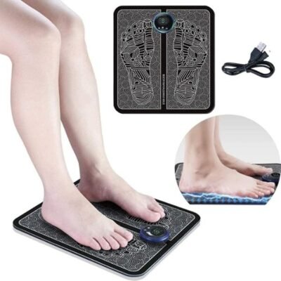 Foot Massage Machine Mat with 8 Mode/19 Intensity ...