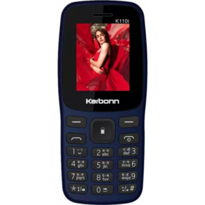 Karbonn K110i Dual Sim Keypad Mobile Phone|1000 mAh Battery | Expandable Storage Up to 32GB