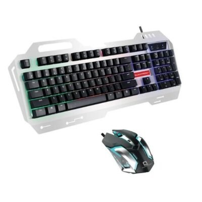 Quantron Metal QKB-12 USB Wired Keyboard & Mo...