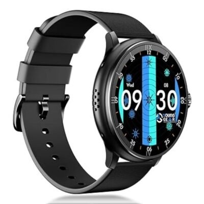 YOUNG GEAR Mercury Bluetooth Smartwatch with Round...