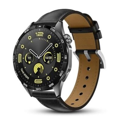 GM1 Smart Watch Metal Build Round Dial Smart Watch