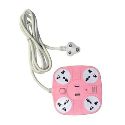 MINISU Extension Cord with USB Port – 10A 220V-5...