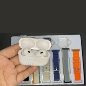 H50 Ultra2 Smartwatch, 7 in 1 watch straps with Airpods Pro 5