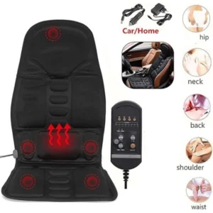 Back Massager for Back Pains, with Heat for Chair or Home Couch