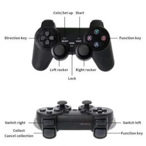 2.4G Wireless Gaming Controller with Game Stick
