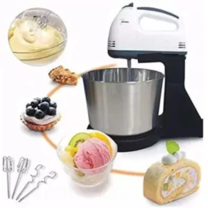 7-Speed Electric Food Mixer 2 in 1 Hand Mixer