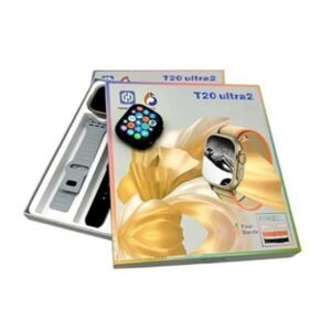 T20 Ultra 2 Bluetooth Smart Watch, Sports Monitoring with 4 Straps