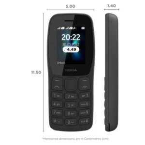 Nokia 110 Dual Sim Keypad Mobile Phone Refurbished