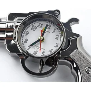 Alarm Clock for Desk, Table, Home Ornaments Pistol Shape