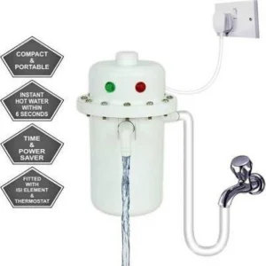 Instant Water Geyser with ABS Body, Auto Cutoff