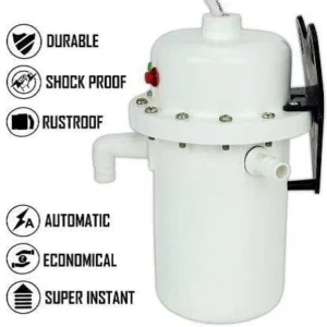 Instant Water Geyser with ABS Body, Auto Cutoff