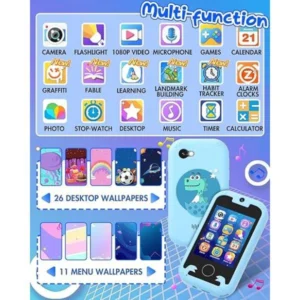 Touch Screen Smart Camera for Kids, Gaming & Learning Toys