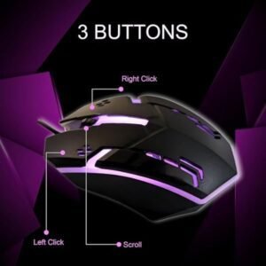 Gaming Mouse | RGB LED | Lightweight Ergonomic Design