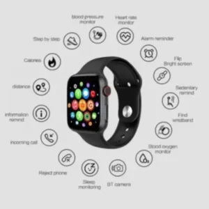 HT22 PRO Series 8 Smart Watch, Square Screen 3D Dial Faces Unisex
