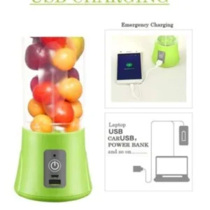Electric Juicer Portable USB Smoothie Maker 6 Blade