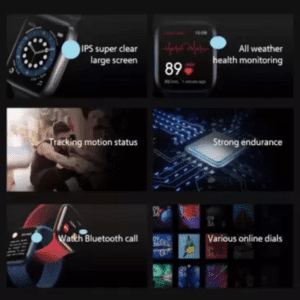 T500+ Series 6 Smart Watch with Upgraded OS/Large Display