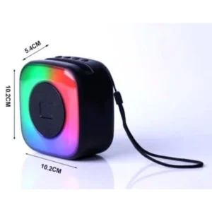 5 W Bluetooth Party Speaker (Black, Stereo Channel)