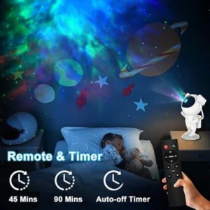 Astronaut Galaxy Projector with Remote/Timer, Gift for Kids, Adults