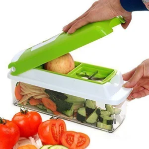 Slicer Fruit Vegetable Chopper 12 Pieces Set 12 in 1