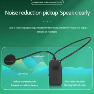 AY-101 Wireless Microphone, Dual Micro USB cable