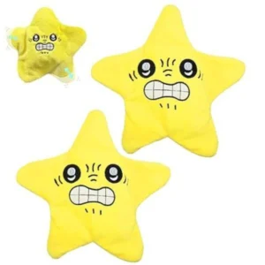 Angry Starfish Toy, Angry Star Car Plush (Yellow)