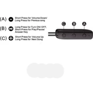 B880 Truely Wireless Bluetooth Neckband