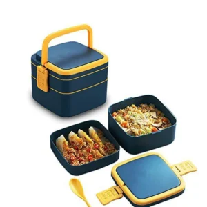 Lunch Box Double Layers Portable Bento