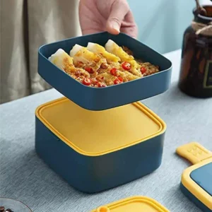 Lunch Box Double Layers Portable Bento