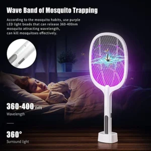 Mosquito Killer Racket Rechargeable Handheld