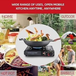 Portable Gas Stove Use with Dual Mode LPG Cylinder