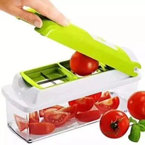 Slicer Fruit Vegetable Chopper 12 Pieces Set 12 in 1