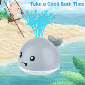 Electric Blowing Floating Ball Toy Dolphin