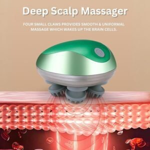 Electric Scalp Massager, Rechargeable Head Massager for Relax