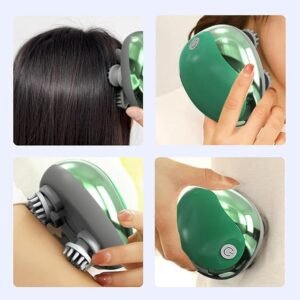 Electric Scalp Massager, Rechargeable Head Massager for Relax