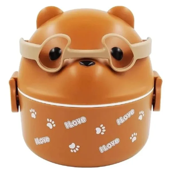 Bear Shaped Insulated Lunch Box
