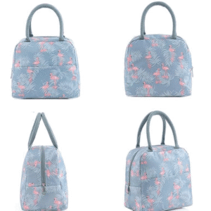 Stylish  Lunch Bag for Office Men & Women,  Ideal Tiffin Organizer (Multicolor) (Printed Lunch Bag)