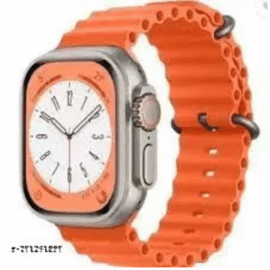 Ultra Smart Watch . 49mm Display ,Smartwatch  (White Strap, XL)