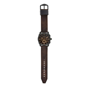 Fossil FS4656 Machine Leather Analog Watch