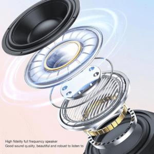 Bluetooth Speaker, Colorful RGB Lighting, Wireless Speaker.