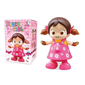 Dancing Doll with Colorful Lights Toy for Kids Girls.