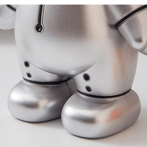 Astronaut Piggy Bank for Kids Statue Coin Box for Living Room Office Bedroom Silver