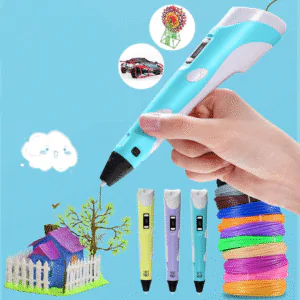 3D Printing Drawing Pen with Different Color ABS/PLA Filament for Creative Modelling, Project and Education Purpose.