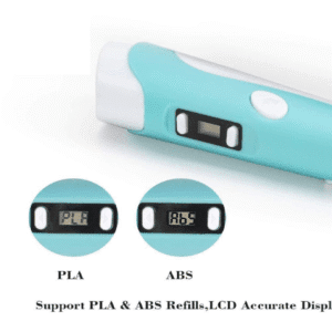 3D Printing Drawing Pen with Different Color ABS/PLA Filament for Creative Modelling, Project and Education Purpose.