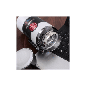 Insulated Vacuum Stainless Steel Water Bottle | Retains Hot & Cold Temperatures (Cream White)