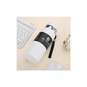 Insulated Vacuum Stainless Steel Water Bottle | Retains Hot & Cold Temperatures (Cream White)
