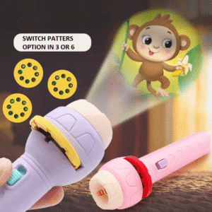 Projection Slide Flashlight Projector Torch for Kids.