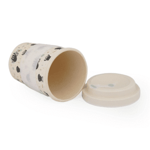 Eco-Friendly Bamboo Fibre Travel Reusable Coffee Mug.