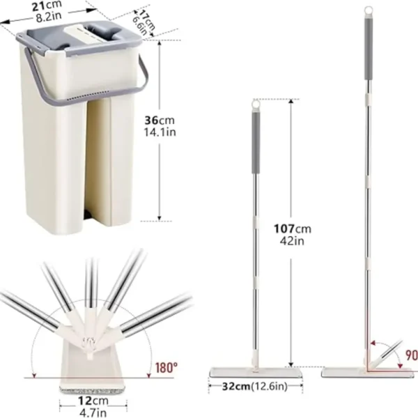 Microfiber Flat Mop