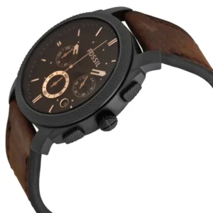 Fossil FS4656 Machine Leather Analog Watch